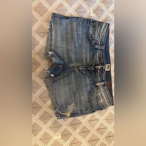 Y2K Only Light Blue Denim Shorts